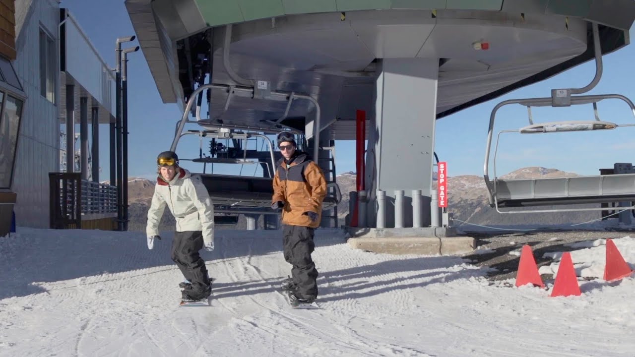 How to get off a ski lift?