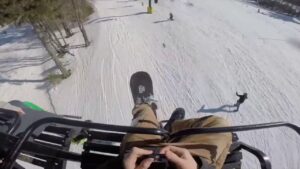 What to do if you're stuck on a ski lift